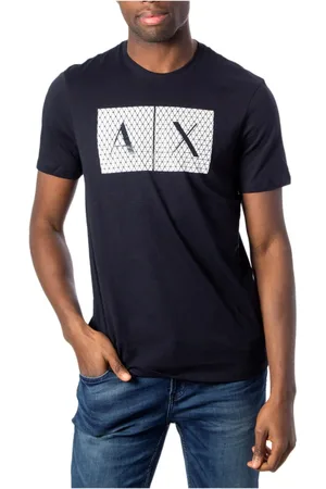 Armani Exchange Heren, Tops, Blauw, Maat: XS Katoen