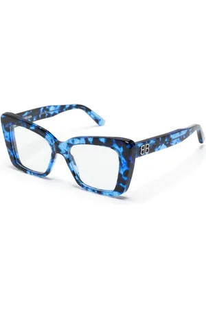 Balenciaga Dames, Accessoires, Blauw, Maat: 52 MM