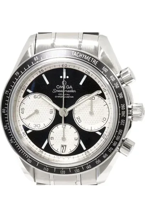 Omega Heren, Pre-owned, Wit, Maat: ONE Size Tweed