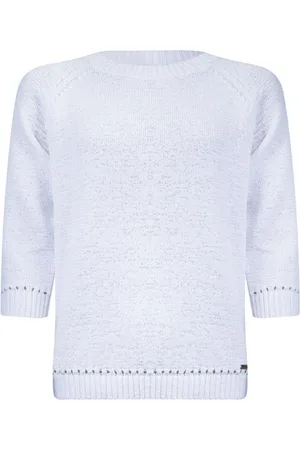 Roberto Sarto Dames, Truien, Wit, Maat: M