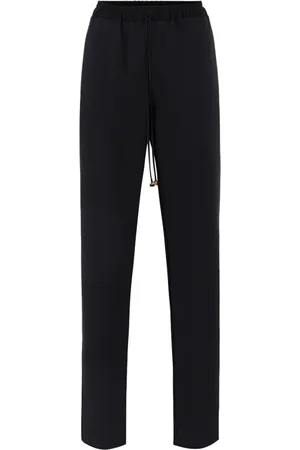 Elisabetta Franchi Dames, Broeken, Zwart, Maat: 2XS Satijn
