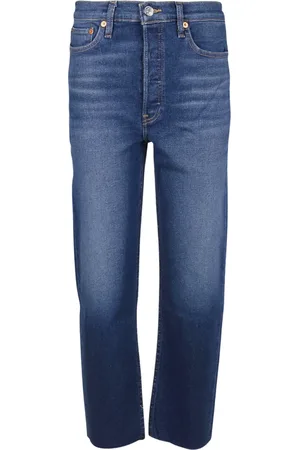 RE/DONE Dames, Jeans, Blauw, Maat: W30 Katoen