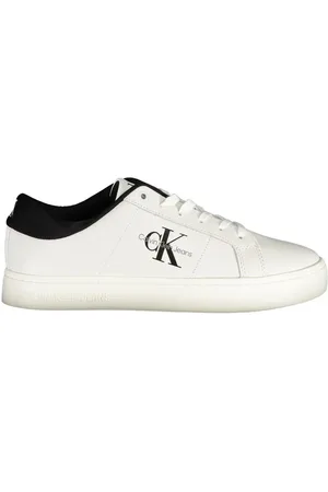 Calvin Klein Heren, Schoenen, Wit, Maat: 41 EU Poliester