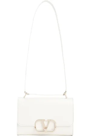 VALENTINO GARAVANI Dames, Tassen, Wit, Maat: ONE Size Leer