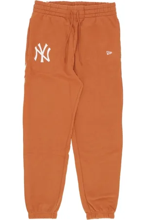 New Era Heren, Broeken, Oranje, Maat: M Katoen