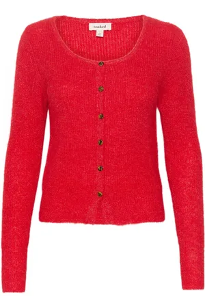 Soaked in Luxury Dames, Truien, Rood, Maat: L