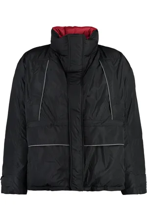 Balenciaga Heren, Jassen, Zwart, Maat: S Polyamide