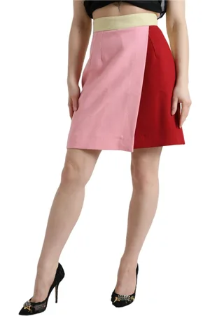 Dolce & Gabbana Dames, Rokken, Veelkleurig, Maat: 2XS Zijde