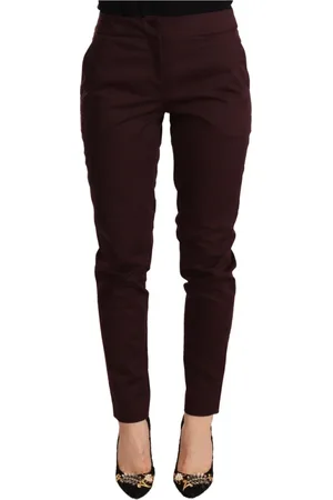Roberto Cavalli Dames, Broeken, Bruin, Maat: XS