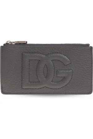 Dolce & Gabbana Dames, Accessoires, Grijs, Maat: ONE Size Leer