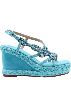 Alma en Pena Dames, Schoenen, Blauw, Maat: 40 EU Leer