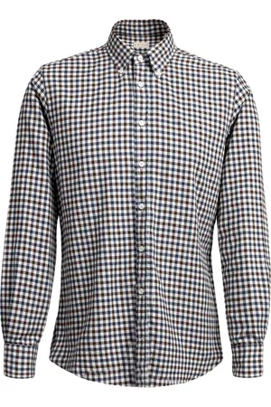 Xacus Heren, Overhemden, Blauw, Maat: 2XL