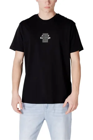 Armani Exchange Heren, Tops, Zwart, Maat: 2XL Katoen