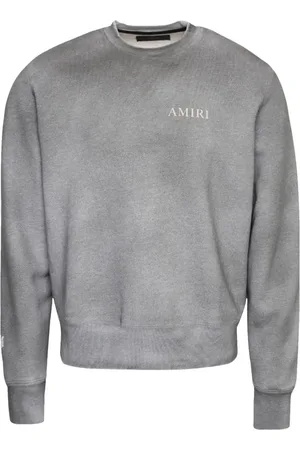 AMIRI Heren, Sweatshirts & Hoodies, Grijs, Maat: L Katoen