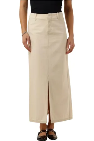 Moss Copenhagen Dames, Rokken, , Maat: XS Denim