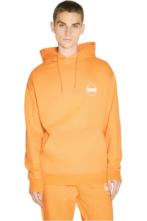 BOILER ROOM Heren, Sweatshirts & Hoodies, Oranje, Maat: XL Katoen