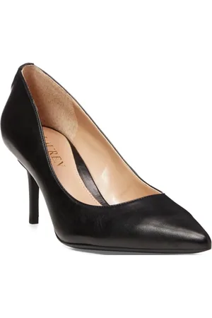 Ralph Lauren Dames, Schoenen, Zwart, Maat: 36 1/2 EU Leer