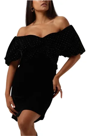 Harper & Yve Dames, Jurken, Zwart, Maat: XS