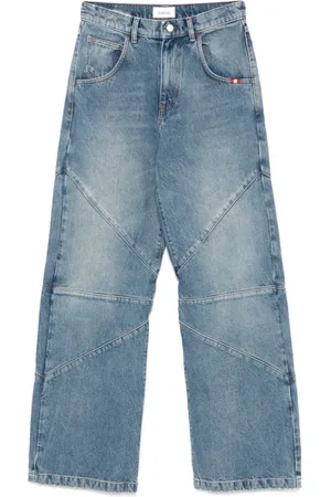 AMISH Dames, Jeans, Blauw, Maat: W28 Denim