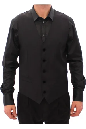 Dolce & Gabbana Heren, Pakken, Grijs, Maat: M Wol