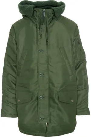 Carhartt Heren, Mantels, Groen, Maat: XL Nylon