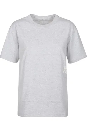 Alexander Wang Dames, Tops, Grijs, Maat: S Katoen