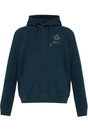 Dsquared2 Heren, Sweatshirts & Hoodies, Blauw, Maat: 3XL Katoen