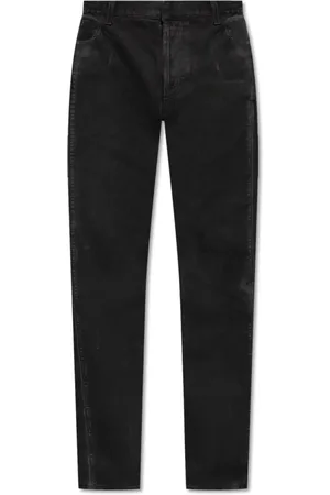 Alexander McQueen Heren, Jeans, Zwart, Maat: S Katoen