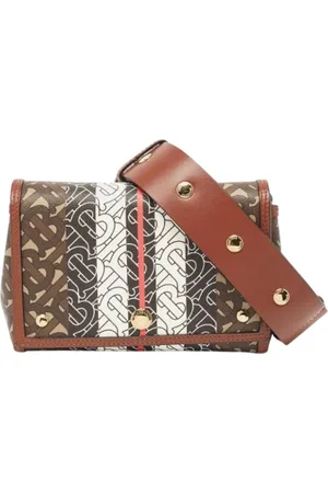 Burberry Dames, Pre-owned, Veelkleurig, Maat: ONE Size Leer
