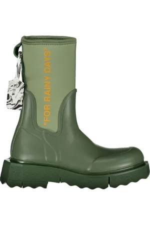 OFF-WHITE Dames, Schoenen, Groen, Maat: 36 EU Polyamide