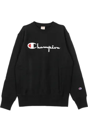 Champion Heren, Sweatshirts & Hoodies, Zwart, Maat: L