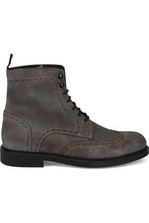 SANGIORGIO Heren, Schoenen, Grijs, Maat: 43 EU Suède