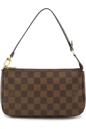 LOUIS VUITTON Dames, Pre-owned, Bruin, Maat: ONE Size Leer