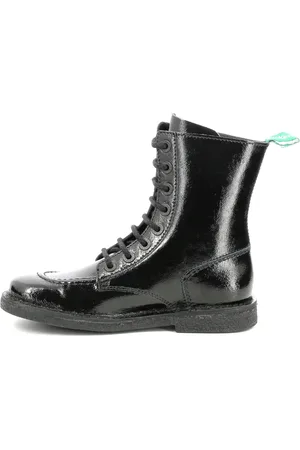Kickers Dames, Schoenen, Zwart, Maat: 38 EU Leer
