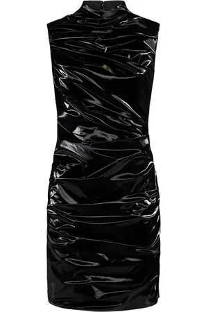 Alexander McQueen Dames, Jurken, Zwart, Maat: XS Jersey