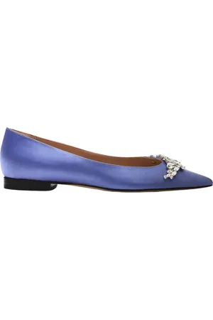 Scarosso Dames, Schoenen, Paars, Maat: 40 EU Satijn