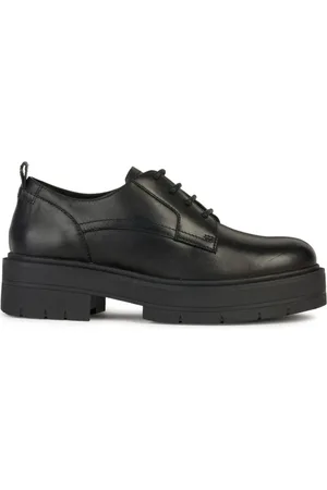 Geox Dames, Schoenen, Zwart, Maat: 37 EU Leer
