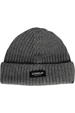 Dondup Heren, Accessoires, Grijs, Maat: ONE Size Wol