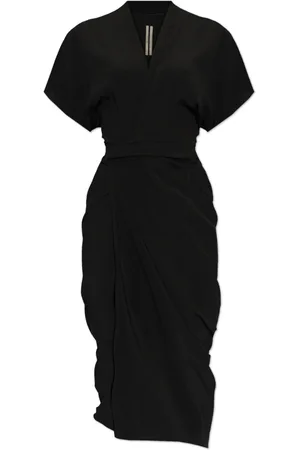 Rick Owens Dames, Jurken, Zwart, Maat: XS Zijde