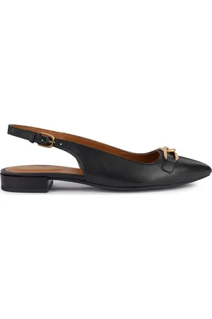 Geox Dames, Schoenen, Zwart, Maat: 38 EU Leer