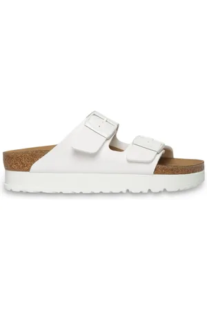 Birkenstock Dames, Schoenen, Wit, Maat: 36 EU Leer