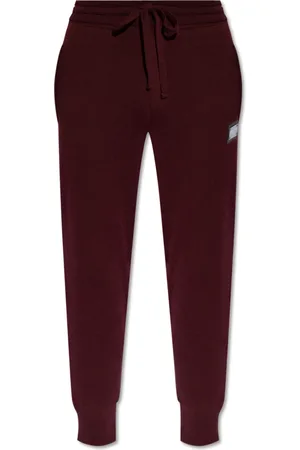 Dolce & Gabbana Heren, Broeken, Rood, Maat: XL Wol