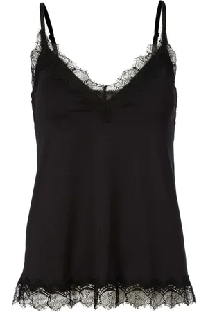 Rosemunde Dames, Tops, Zwart, Maat: L Spandex