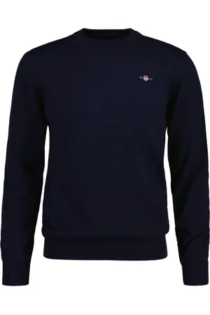 GANT Dames, Sweatshirts & Hoodies, Blauw, Maat: XL Katoen