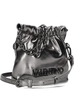 VALENTINO Dames, Tassen, Grijs, Maat: ONE Size Leer