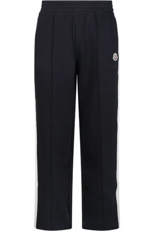Moncler Dames, Broeken, Zwart, Maat: L Katoen