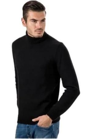 Gran Sasso Heren, Truien, Zwart, Maat: 2XL Wol