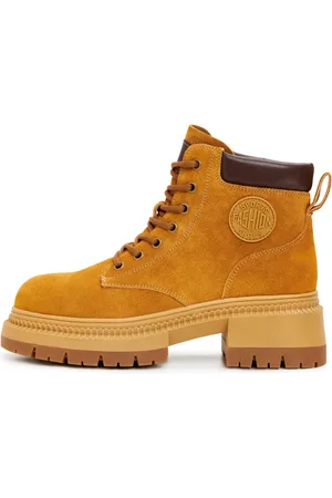 CESARE GASPARI Dames, Schoenen, Oranje, Maat: 39 EU Leer