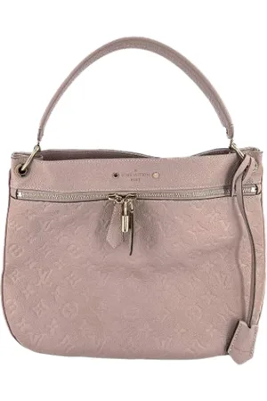 LOUIS VUITTON Dames, Pre-owned, Grijs, Maat: ONE Size Leer