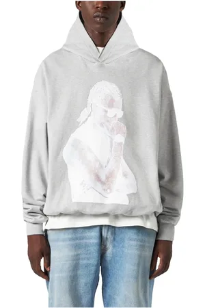 1989 STUDIO Heren, Sweatshirts & Hoodies, Grijs, Maat: S